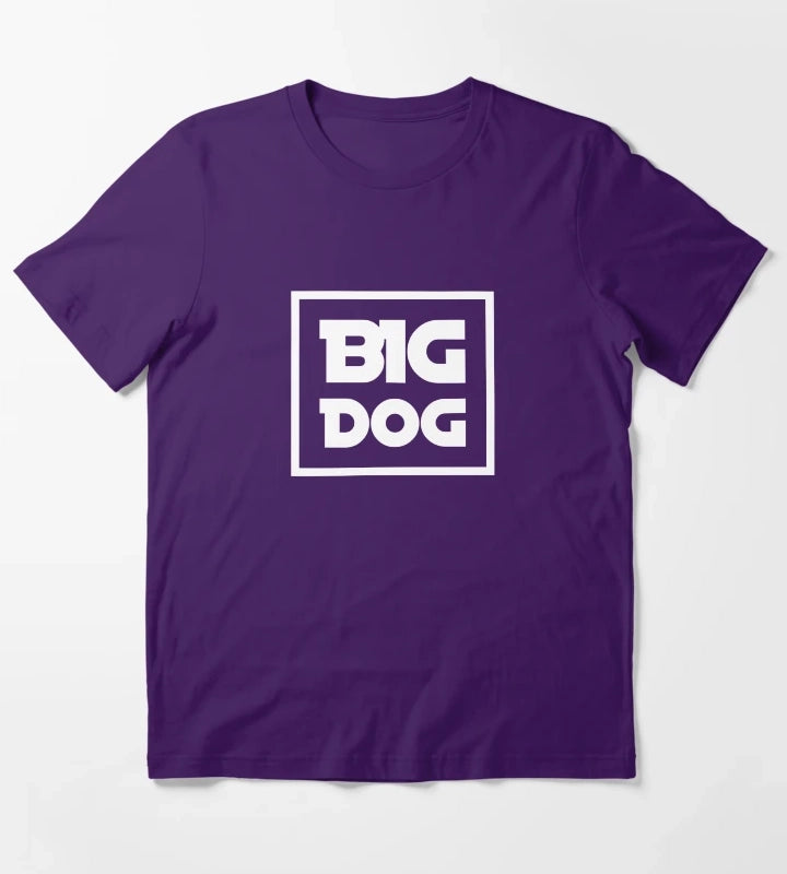 Big Dog T-Shirt Purple