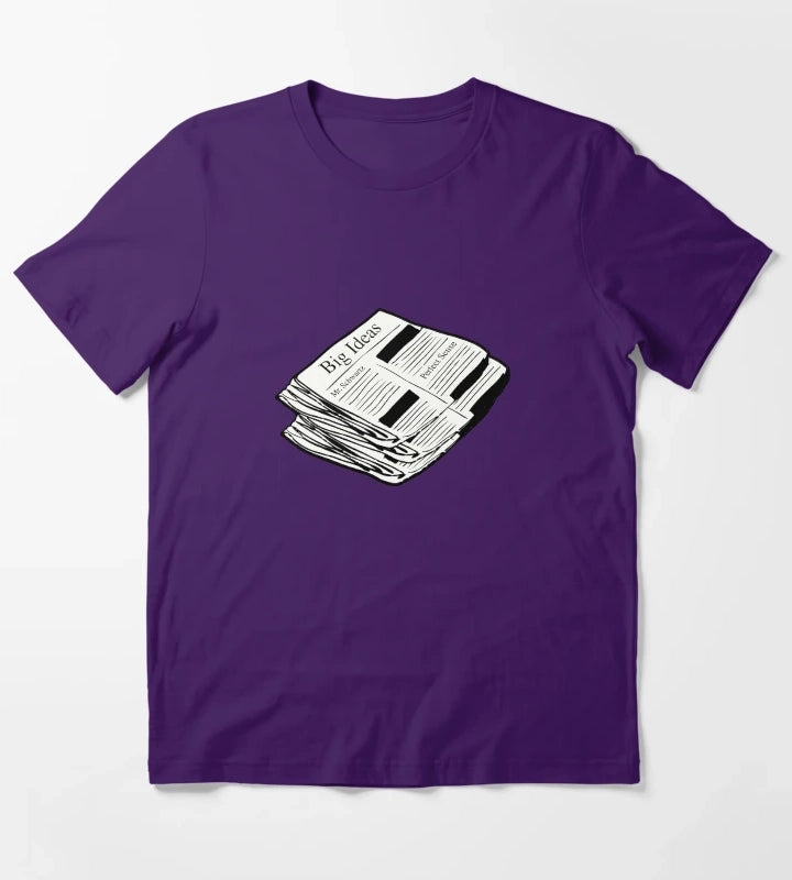 Big Ideas Mr Schwartz Perfect Sense Arctic Monkeys The Car T-Shirt Purple