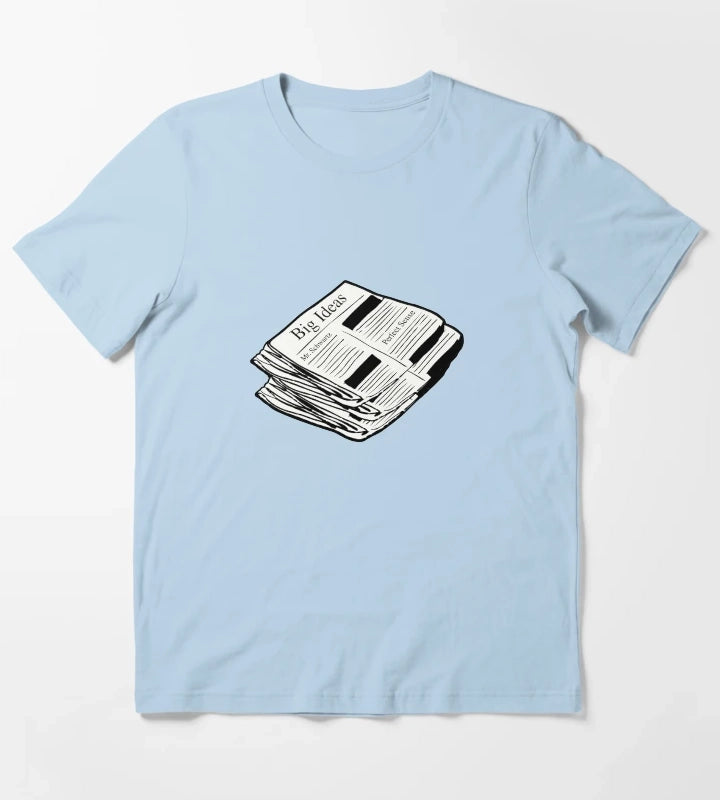 Big Ideas Mr Schwartz Perfect Sense Arctic Monkeys The Car T-Shirt Sky Blue