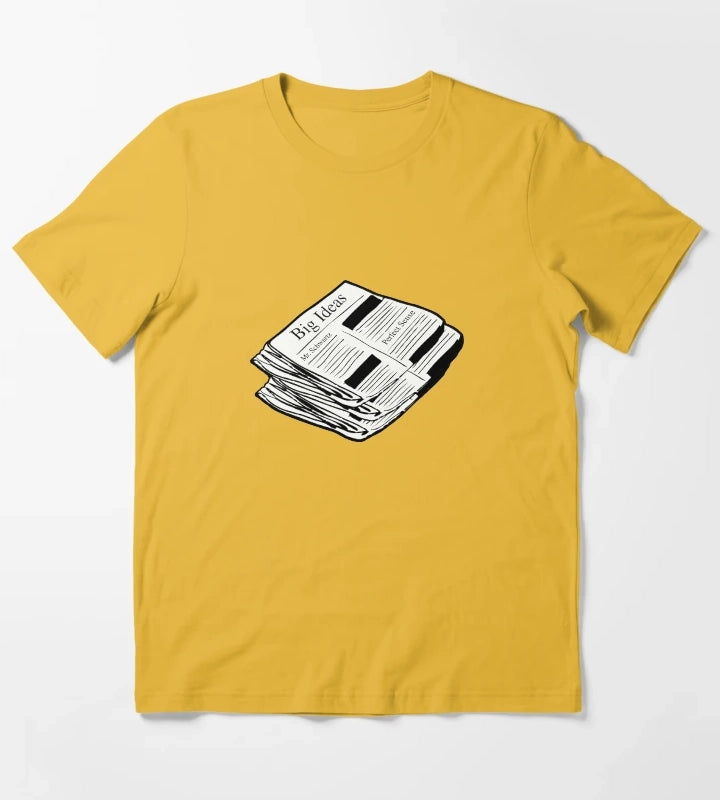 Big Ideas Mr Schwartz Perfect Sense Arctic Monkeys The Car T-Shirt Yellow