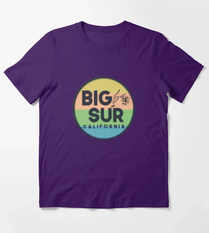 Big Sur Daisy T-Shirt Purple