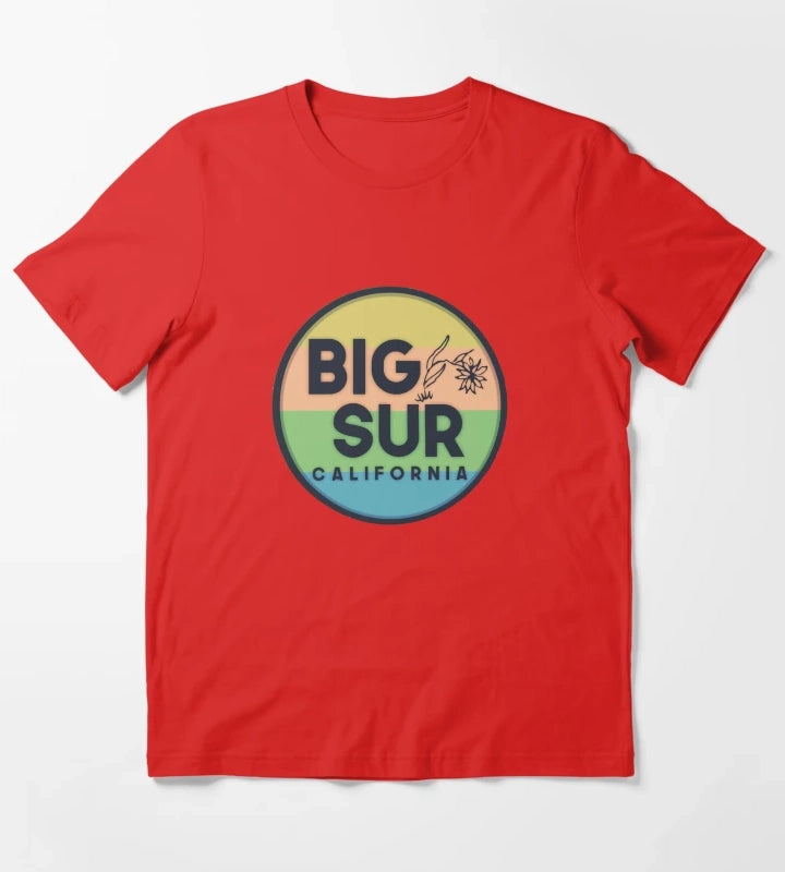 Big Sur Daisy T-Shirt Red