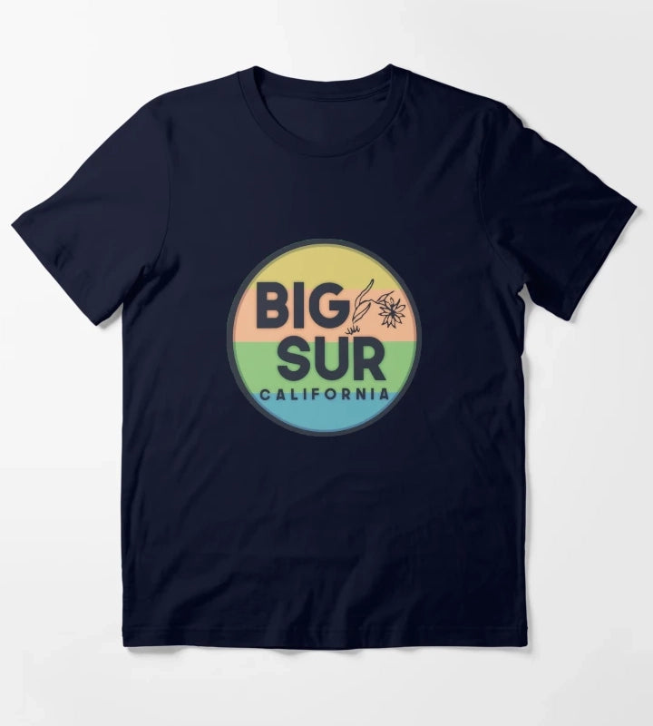 Big Sur Daisy T-Shirt Navy