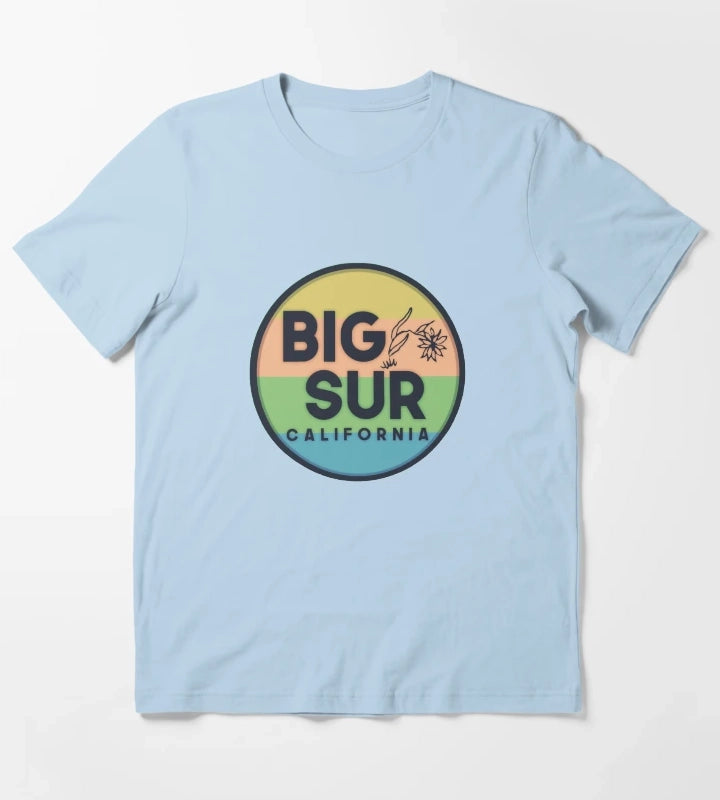 Big Sur Daisy T-Shirt Sky Blue