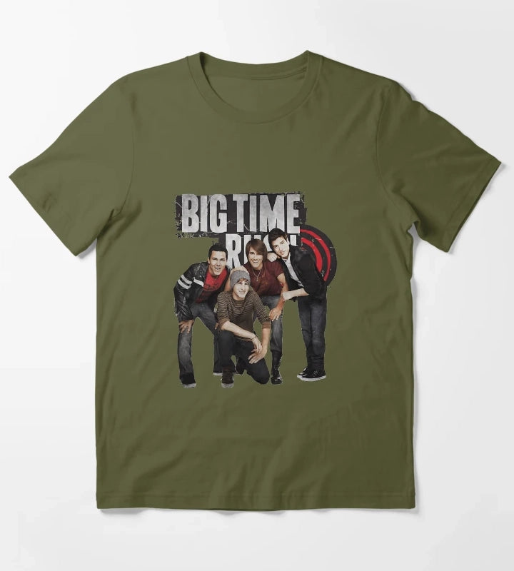 Big Time Vinatge T-Shirt Olive Green