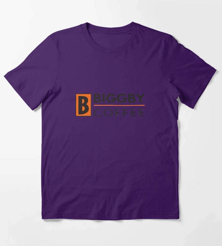 Biggby Coffee Cafe T-Shirt Purple