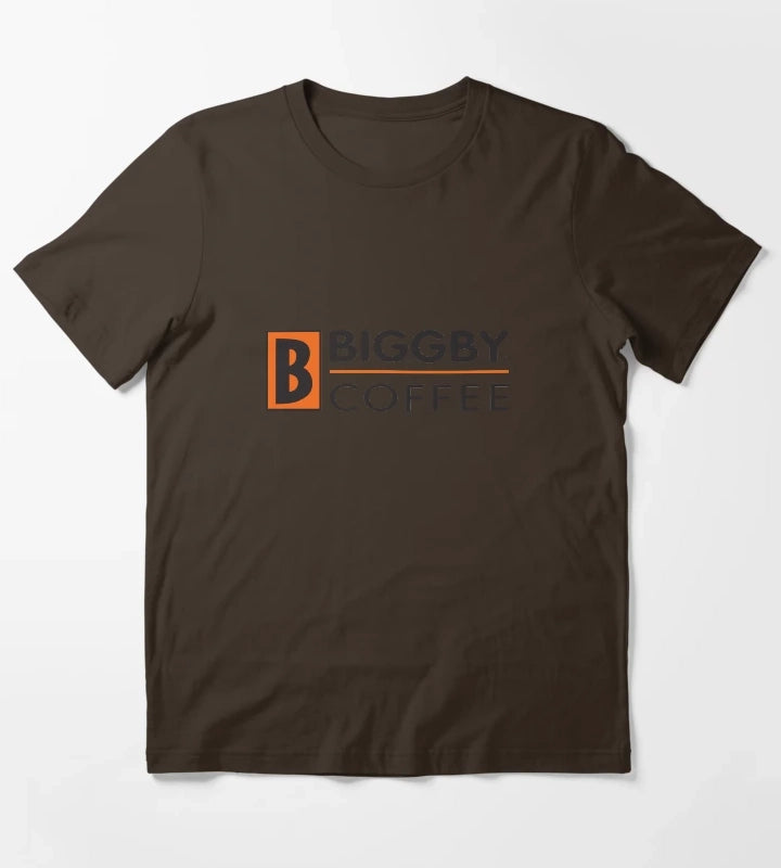 Biggby Coffee Cafe T-Shirt Brown