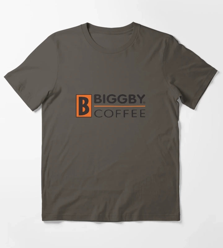 Biggby Coffee Cafe T-Shirt Dark Grey