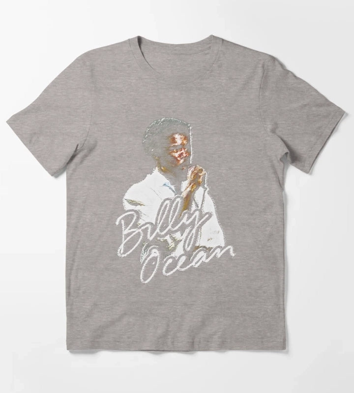 Billy Ocean T-Shirt Heather Grey