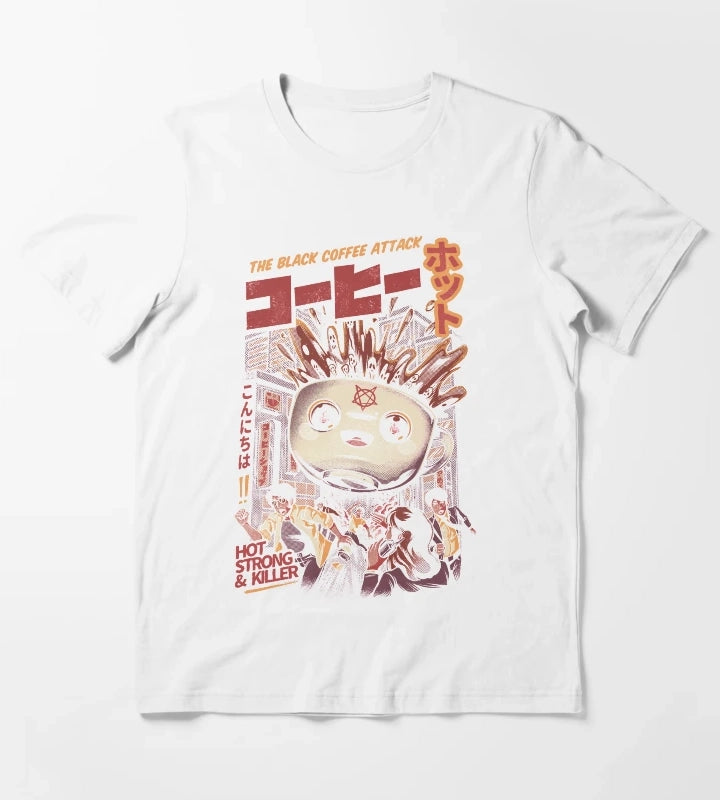Black magic coffee T-Shirt White