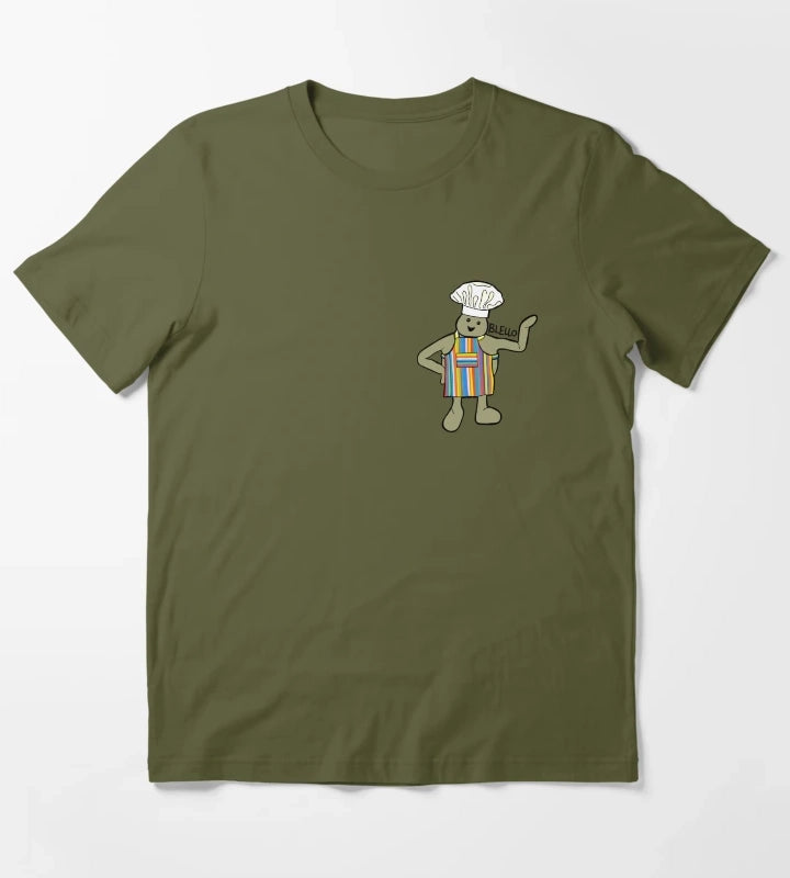 Blello Tiny Chef T-Shirt Olive Green