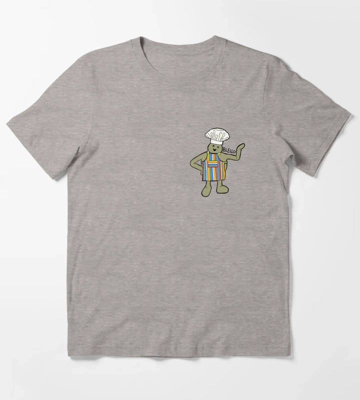 Blello Tiny Chef T-Shirt Heather Grey