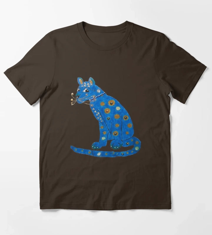 Blu cat mamma mia T-Shirt Brown