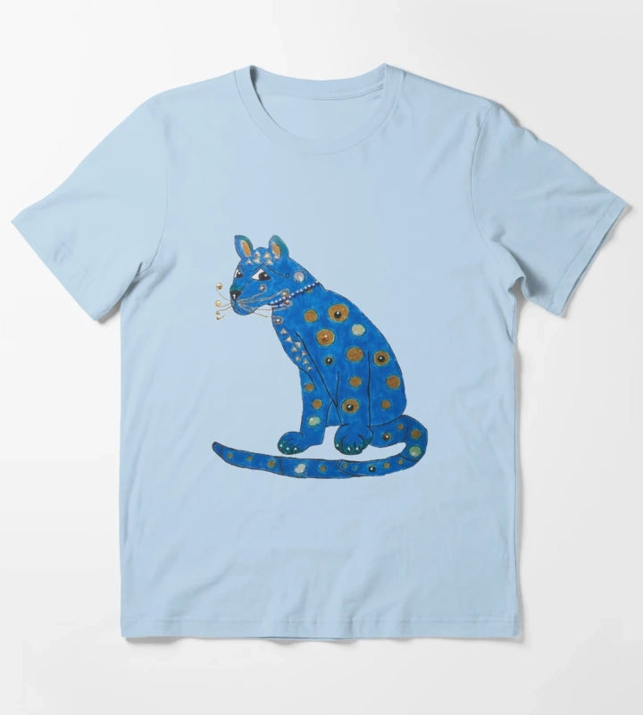 Blu cat mamma mia T-Shirt Sky Blue