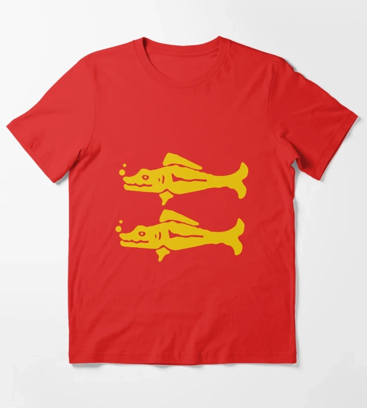 Blue Barracudas T-Shirt Red
