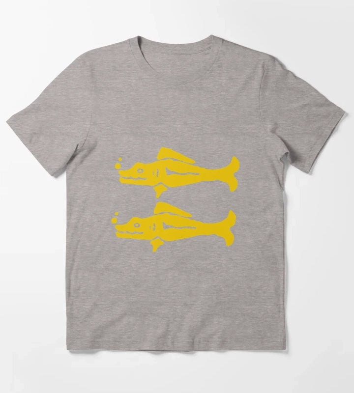 Blue Barracudas T-Shirt Heather Grey