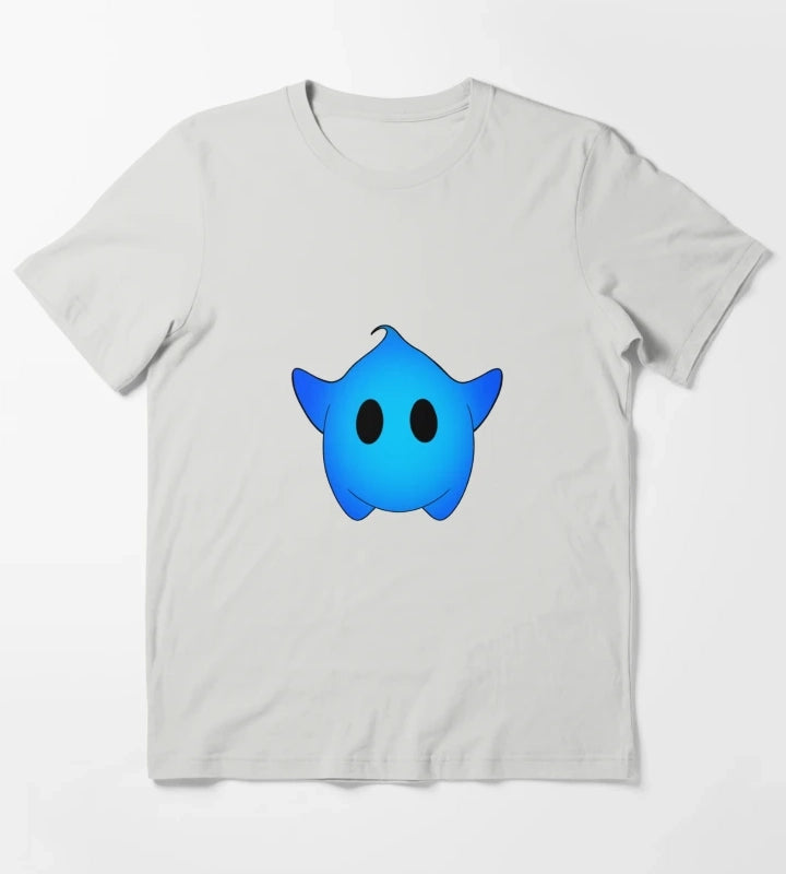 Blue Luma T-Shirt Light Grey