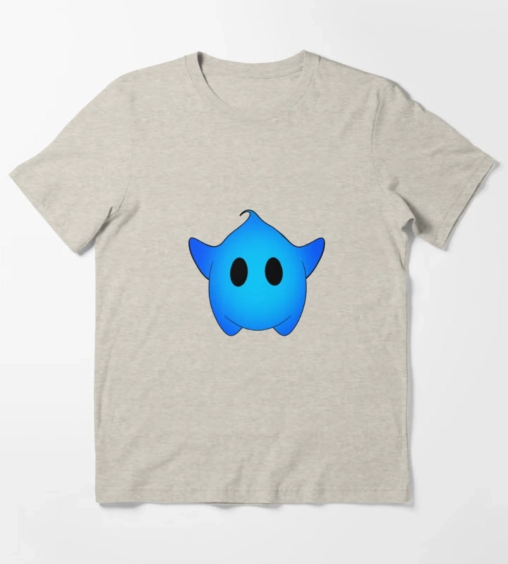 Blue Luma T-Shirt Cream