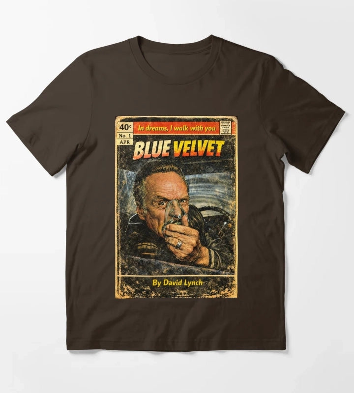 Blue Velvet Comic T-Shirt Brown