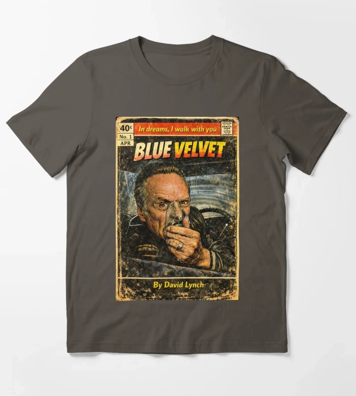Blue Velvet Comic T-Shirt Dark Grey