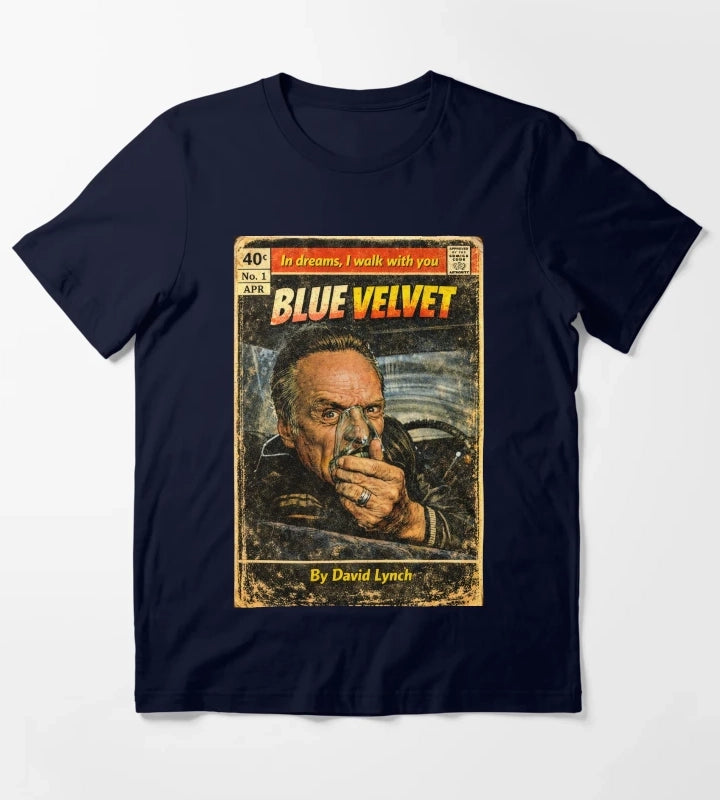 Blue Velvet Comic T-Shirt Navy