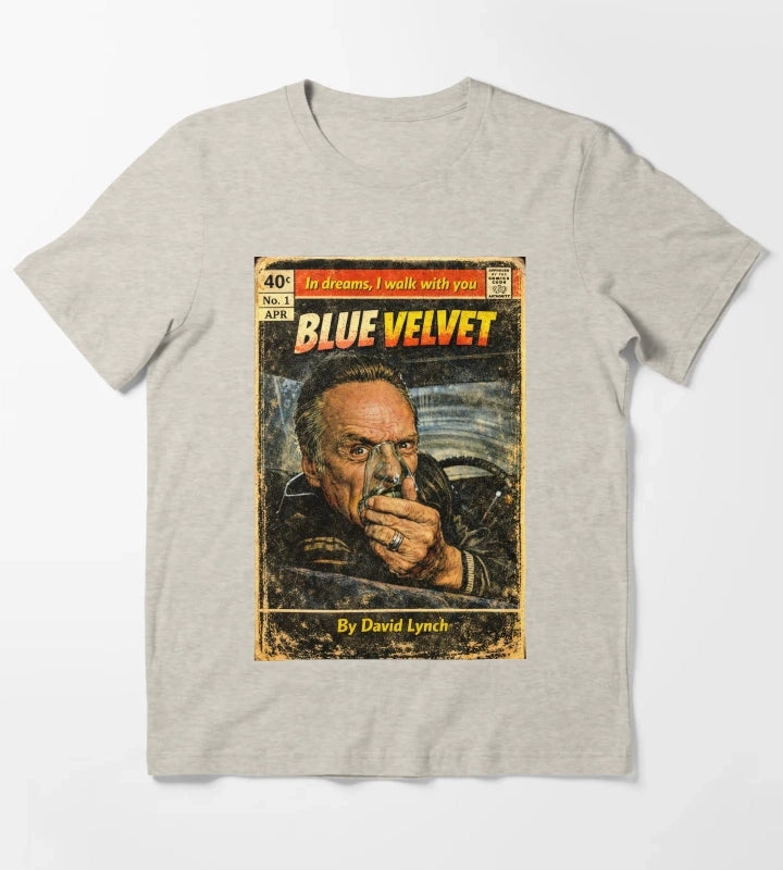 Blue Velvet Comic T-Shirt Cream