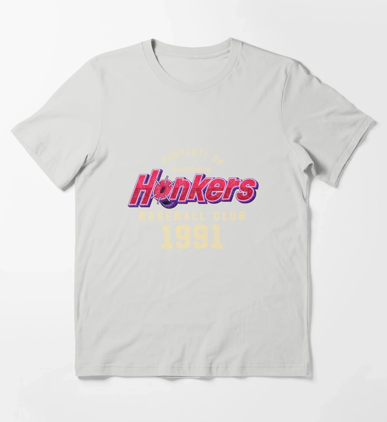 Bluffington Honkers T-Shirt Light Grey