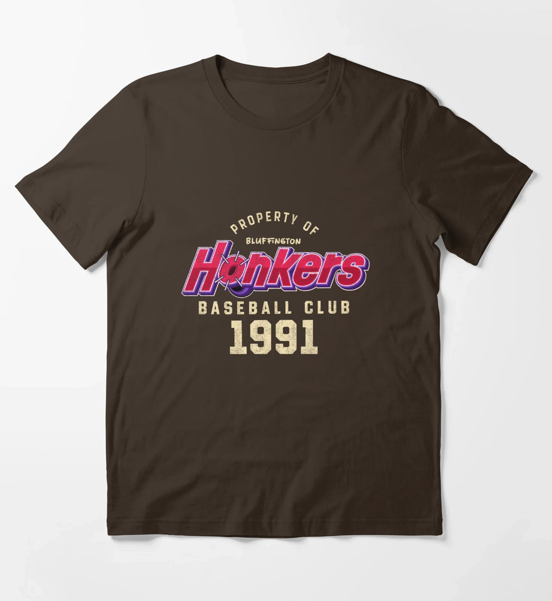 Bluffington Honkers T-Shirt Brown