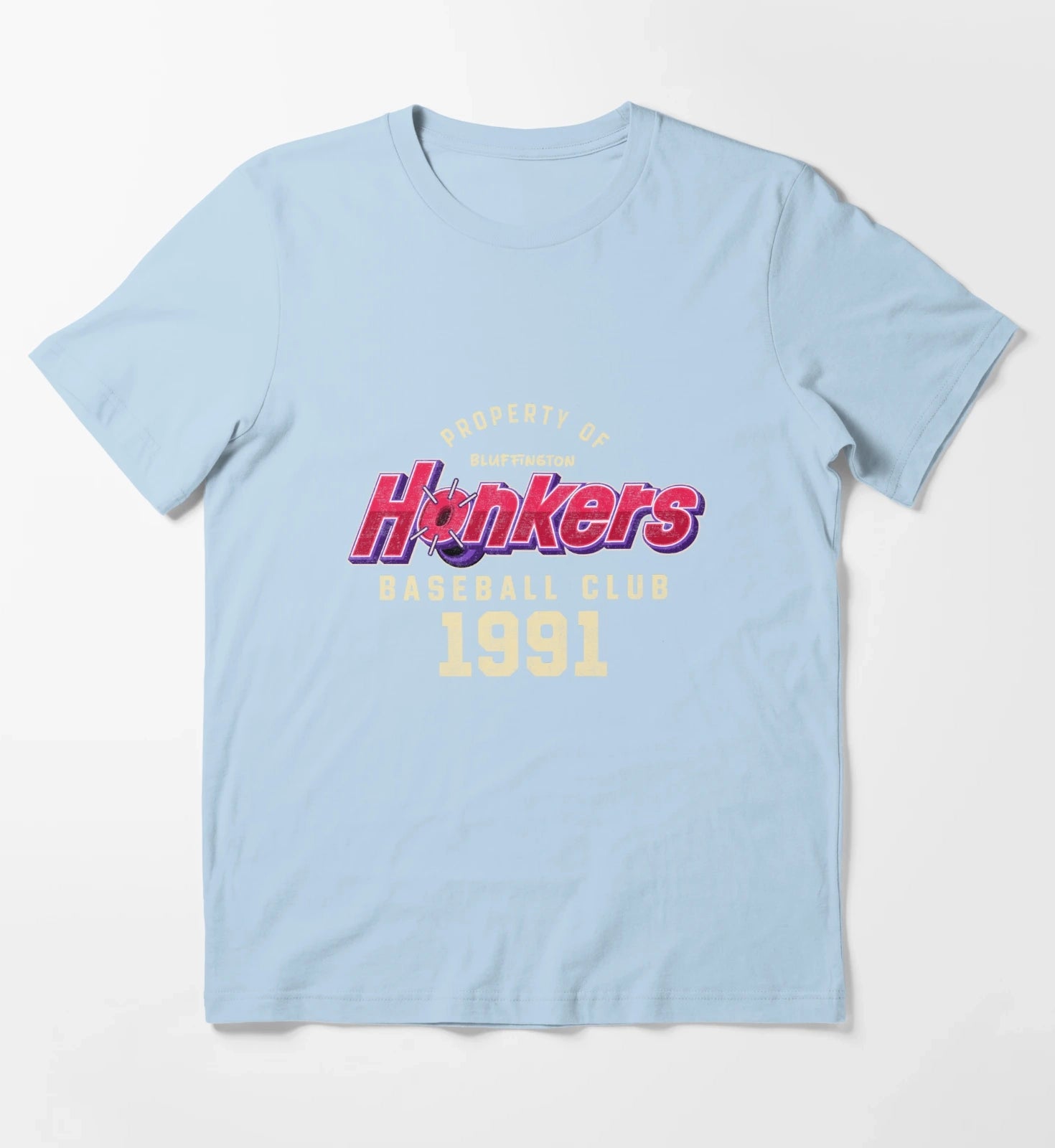 Bluffington Honkers T-Shirt Sky Blue