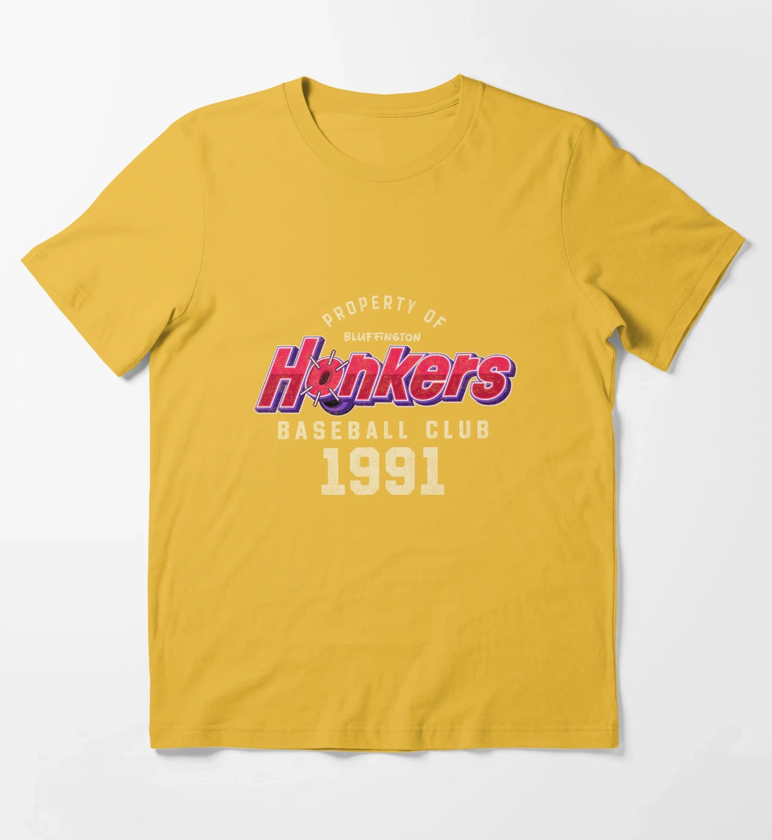 Bluffington Honkers T-Shirt Yellow