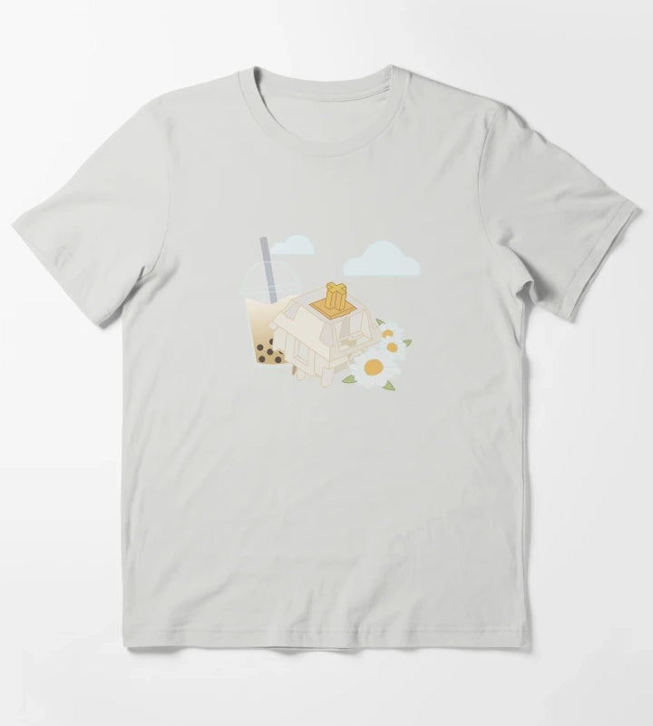 Boba U4T Mechanical Tactile Switch T-Shirt Light Grey
