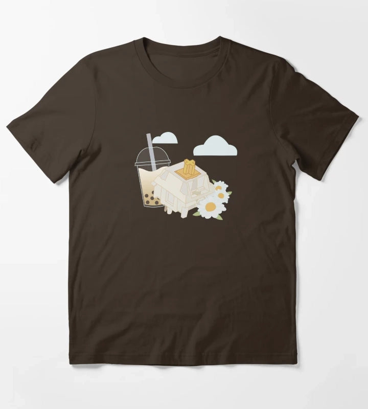 Boba U4T Mechanical Tactile Switch T-Shirt Brown