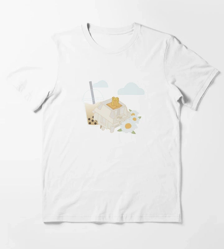 Boba U4T Mechanical Tactile Switch T-Shirt White