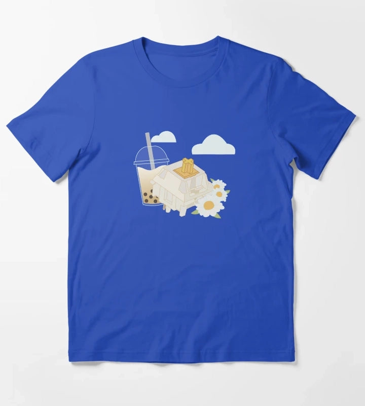 Boba U4T Mechanical Tactile Switch T-Shirt Blue