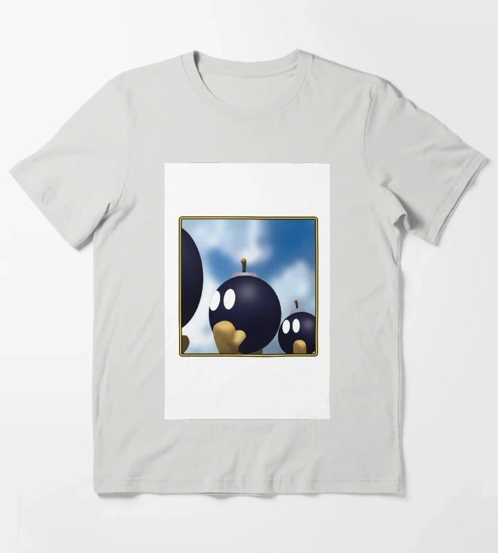 Bobomb Battlefield T-Shirt Light Grey