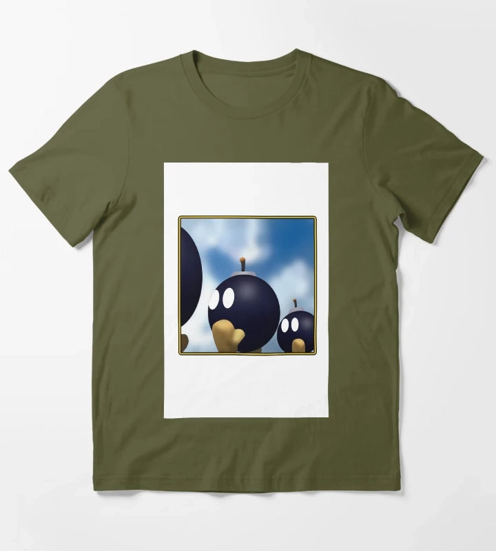 Bobomb Battlefield T-Shirt Olive Green