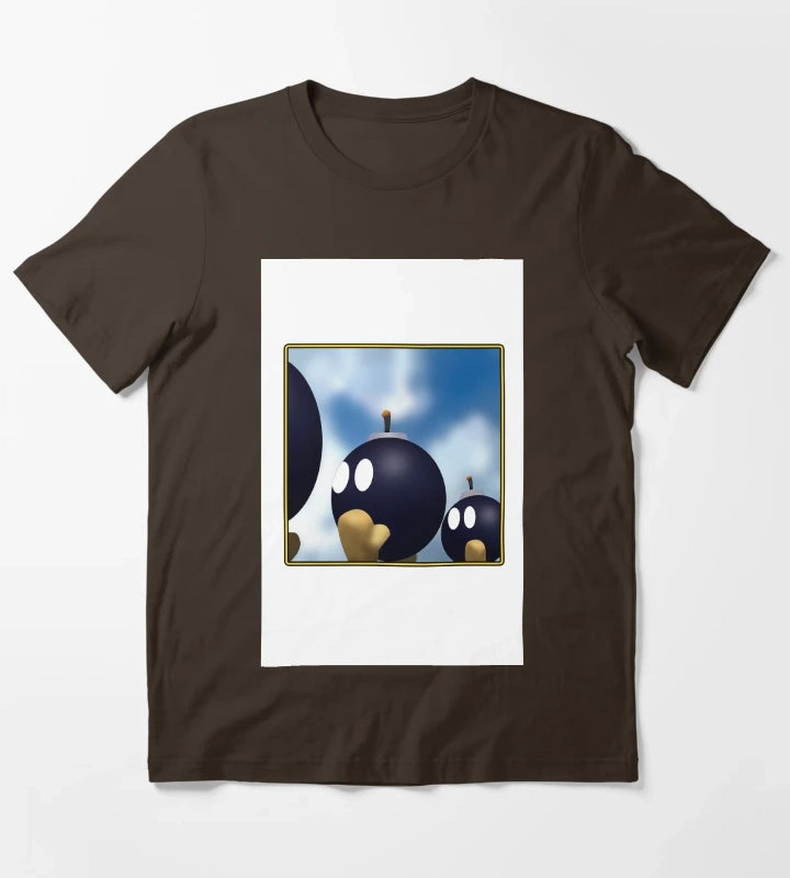 Bobomb Battlefield T-Shirt Brown