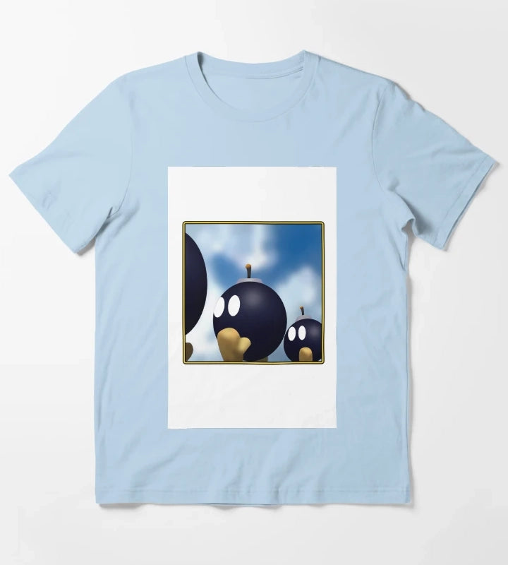 Bobomb Battlefield T-Shirt Sky Blue