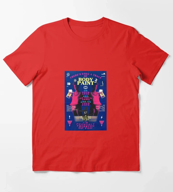 BodyPaintArcticMonkeysTheCar T-Shirt Red