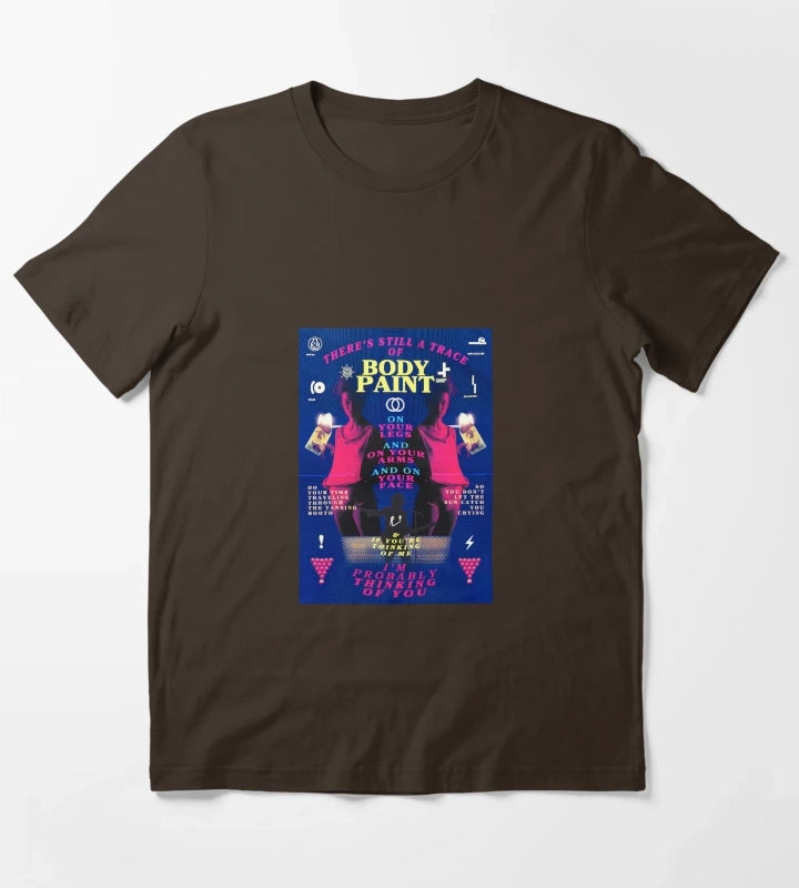BodyPaintArcticMonkeysTheCar T-Shirt Brown