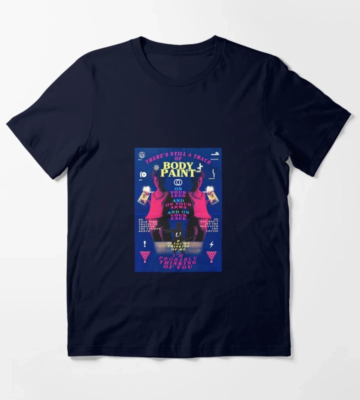 BodyPaintArcticMonkeysTheCar T-Shirt Navy
