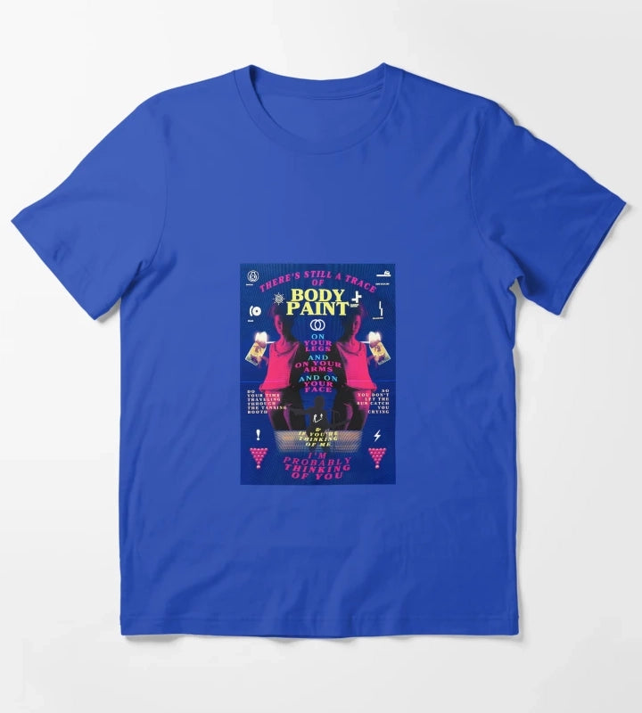 BodyPaintArcticMonkeysTheCar T-Shirt Blue