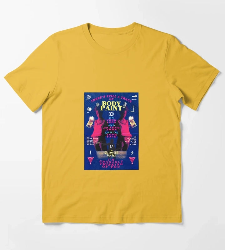 BodyPaintArcticMonkeysTheCar T-Shirt Yellow