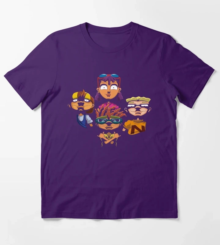 Bohemian Power T-Shirt Purple