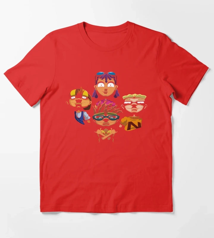 Bohemian Power T-Shirt Red