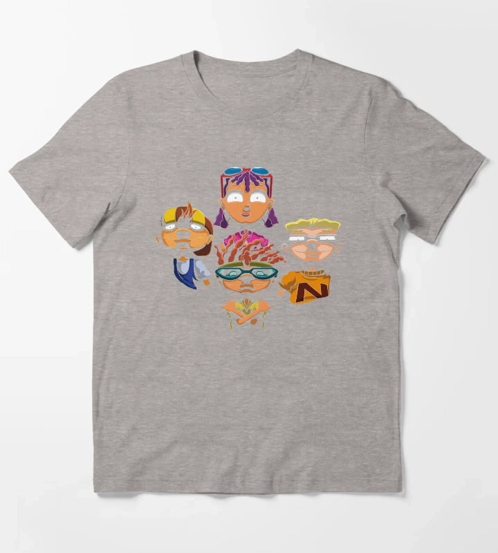 Bohemian Power T-Shirt Heather Grey