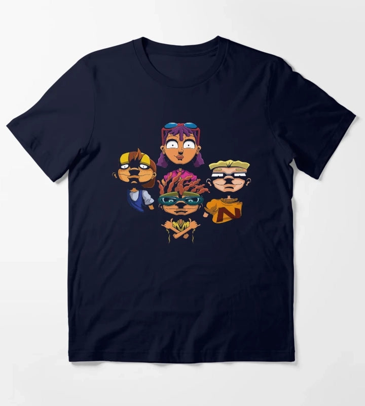 Bohemian Power T-Shirt Navy