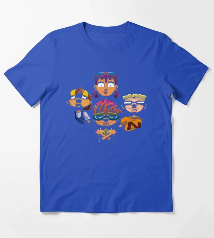 Bohemian Power T-Shirt Blue