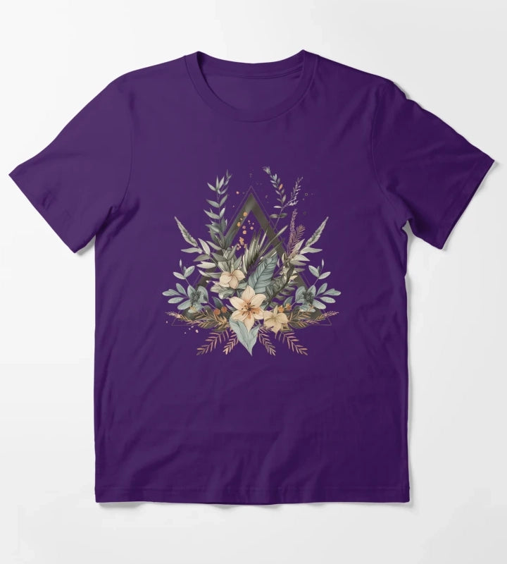 Boho Southwest Pattern 3 T-Shirt Purple