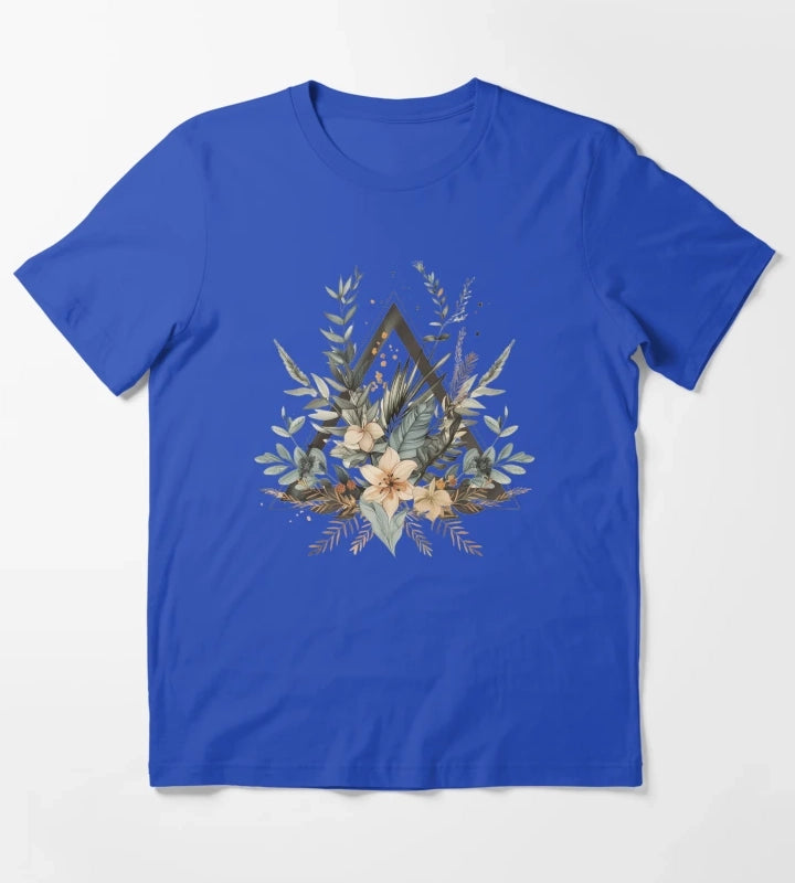 Boho Southwest Pattern 3 T-Shirt Blue